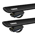 Portatutto Thule con WingBar Black Jeep Renegade 5-dr SUV con mancorrenti sul tetto (hagus) 15-24