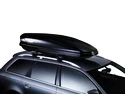 Portatutto Thule con WingBar Black Kia Sportage 5-dr SUV con mancorrenti sul tetto (hagus) 00-03