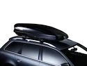 Portatutto Thule con WingBar Black Mercedes Benz E-Klasse (W211) 5-dr Estate con mancorrenti sul tetto (hagus) 03-08