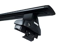 Portatutto Thule con WingBar Black Nissan Primera (P11) 5-dr Hatchback con tetto vuoto 00-01