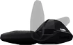 Portatutto Thule con WingBar Black Peugeot Rifter 5-dr MPV con mancorrenti sul tetto (hagus) 19+