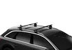 Portatutto Thule con WingBar Black Renault Mégane (Mk. IV) 5-dr Estate con mancorrenti sul tetto integrati 16-24
