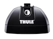 Portatutto Thule con WingBar Black Renault Mégane without Sunroof (Mk II) 3-dr Hatchback con punti fissi 03-08