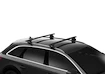 Portatutto Thule con WingBar Black Renault Samsung QM6 5-dr SUV con mancorrenti sul tetto integrati 17+