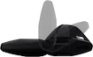 Portatutto Thule con WingBar Black Toyota Avensis 5-dr Estate con mancorrenti sul tetto (hagus) 01-02