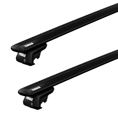 Portatutto Thule con WingBar Black Toyota Carib 5-dr Estate con mancorrenti sul tetto (hagus) 07-24