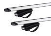 Portatutto Thule con WingBar Citroën C3 Aircross 5-dr SUV con mancorrenti sul tetto (hagus) 18+