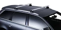 Portatutto Thule con WingBar Honda Civic Tourer 5-dr Estate con mancorrenti sul tetto integrati 14-24