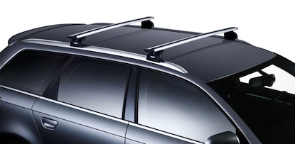 Portatutto Thule con WingBar Honda Civic Tourer 5-dr Estate con mancorrenti sul tetto integrati 14-24