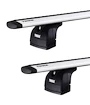 Portatutto Thule con WingBar Renault Mégane without Sunroof (Mk II) 3-dr Hatchback con punti fissi 03-08
