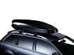 Portatutto Thule con WingBar Volkswagen Touran I (1T) 5-dr MPV con mancorrenti sul tetto (hagus) 03-15