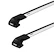 Portatutto Thule Edge Audi A4 Avant 5-dr Estate con mancorrenti sul tetto integrati 08-15