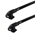 Portatutto Thule Edge Black Audi A3 (8P) 3-dr Hatchback con tetto vuoto 03-12