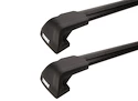 Portatutto Thule Edge Black Opel Astra 5-dr Estate con mancorrenti sul tetto integrati 07-10