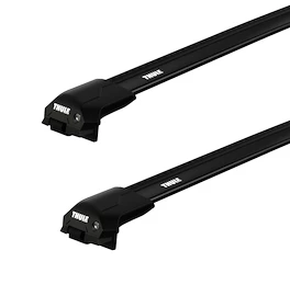 Portatutto Thule Edge Black Ssangyong Musso 4-dr Pickup con mancorrenti sul tetto (hagus) 18-24