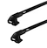 Portatutto Thule Edge Black Toyota Land Cruiser Prado 5-dr SUV con tetto vuoto 09-24