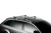 Portatutto Thule WingBar Edge Black Audi Q3 5-dr SUV con mancorrenti sul tetto integrati 12-18