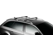 Portatutto Thule WingBar Edge Black BMW 3-series 2-dr Coupé con punti fissi 01-05