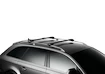 Portatutto Thule WingBar Edge Black Dacia Dokker 4-dr Van con mancorrenti sul tetto (hagus) 12+
