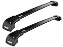 Portatutto Thule WingBar Edge Black Mercedes Benz C-Klasse (W204) with glass roof 2-dr Coup* con punti fissi 11-15