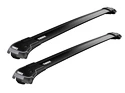 Portatutto Thule WingBar Edge Black Nissan Pathfinder (R51) 5-dr SUV con mancorrenti sul tetto (hagus) 05-12