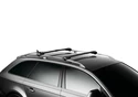 Portatutto Thule WingBar Edge Black Nissan Pathfinder (R51) 5-dr SUV con mancorrenti sul tetto (hagus) 05-12
