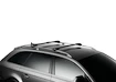 Portatutto Thule WingBar Edge Black Skoda Fabia Scout (Mk II) 5-dr Hatchback con mancorrenti sul tetto (hagus) 09-14