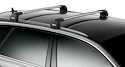 Portatutto Thule WingBar Edge Dacia Lodgy 5-dr MPV con mancorrenti sul tetto integrati 12+