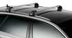 Portatutto Thule WingBar Edge Kia Carens (Mk II) 5-dr MPV con mancorrenti sul tetto integrati 07-12