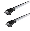 Portatutto Thule WingBar Edge Volkswagen Cross Polo 5-dr Hatchback con mancorrenti sul tetto (hagus) 06-09