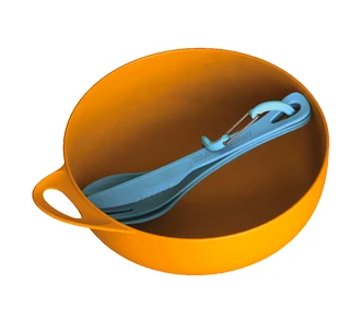 Posate Sea to summit  Delta Cutlery Set Orange