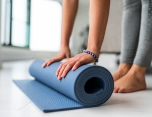 Tappetini per yoga ed esercizio fisico