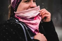 Protezione per il collo Bjež® Storm HILLS pink