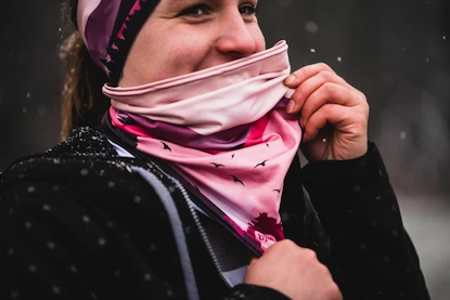 Protezione per il collo Bjež® Storm HILLS pink