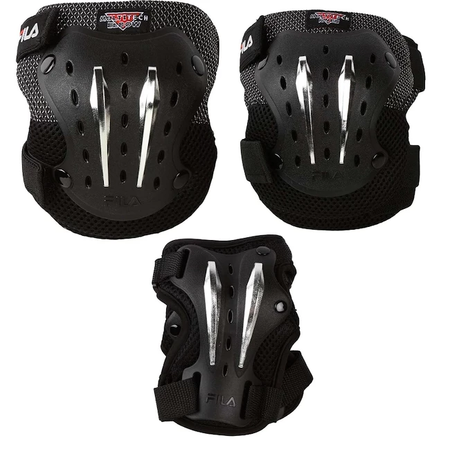 Protezioni per pattinaggio inline Fila  Multitech Gear Black S
