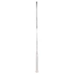 Racchetta da badminton Yonex Nanoflare 555 Matte White