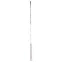 Racchetta da badminton Yonex Nanoflare 555 Matte White