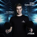 Racchetta da ping pong Stiga Cybershape Pro Carbon Plus 5 Star