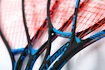 Racchetta da squash Salming  Fusione Feather Racket Black/Cyan