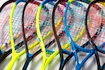 Racchetta da squash Salming  Fusione Powerlite Racket Blue/Yellow