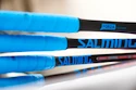 Racchetta da squash Salming  Grit Feather Racket Black/Cyan