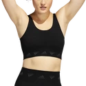 Reggiseno da donna adidas  Aeroknit Light Support Bra Black