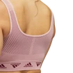 Reggiseno da donna adidas  Aeroknit Light Support Bra Legacy Burgundy