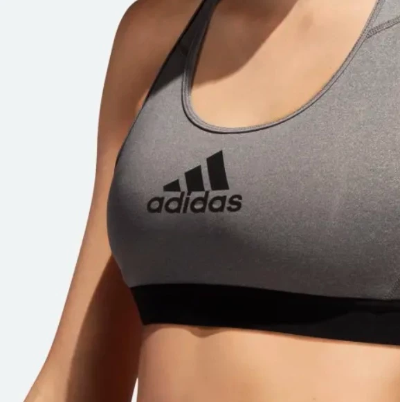 Reggiseno da donna adidas  Drst Ask Bra Grey  XS