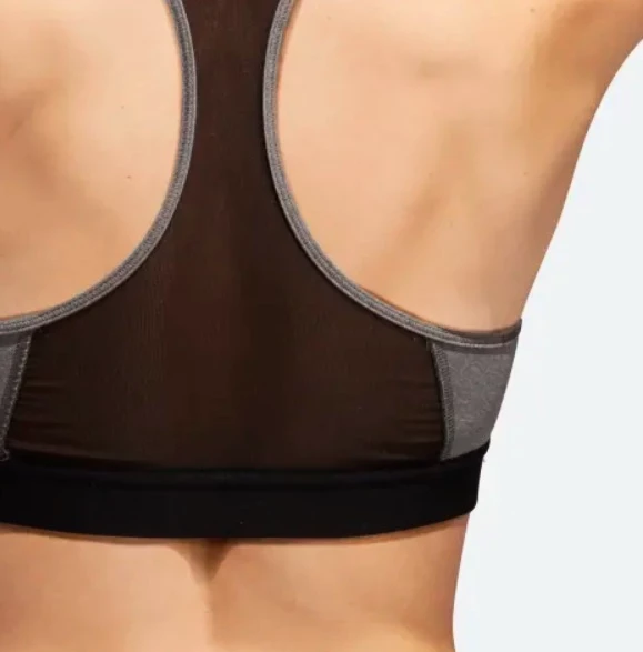 Reggiseno da donna adidas  Drst Ask Bra Grey  XS