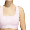 Reggiseno da donna adidas  PWR Mid-Support Clear Pink