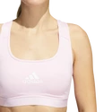 Reggiseno da donna adidas  PWR Mid-Support Clear Pink