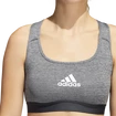 Reggiseno da donna adidas  PWR Mid-Support Dark Grey Heather