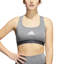 Reggiseno da donna adidas  PWR Mid-Support Dark Grey Heather