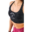 Reggiseno da donna Nebbia NEBBIA x OLYMPIA Washed Medium-Support Sports Bra GOLDEN AGE 778 black